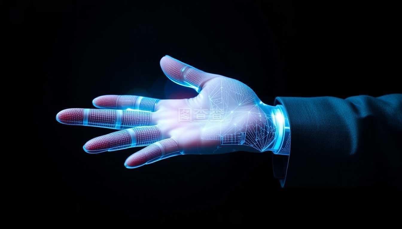 智能手展示未来科技