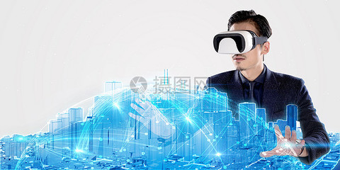 智能城市科技炫酷背景